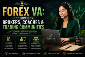 Get Hired by Brokers, Prop Firms, Coaches, Traders & Trading Communities as a Forex VA
